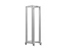 Lanberg OR01-6842-S 19" 42U SZÉL:600mm MÉLY:800mm MAG:2138mm lapraszerelt szürke rack keret