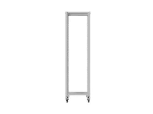 Lanberg OR01-6842-S 19" 42U SZÉL:600mm MÉLY:800mm MAG:2138mm lapraszerelt szürke rack keret