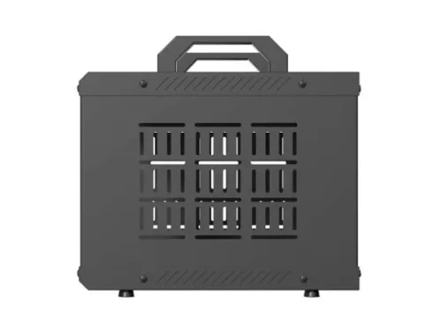 Lanberg OR10-2304-B 10" 4U 280x300 MAX:60kg nyitott mini fekete rack szekrény