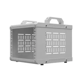   Lanberg OR10-2304-S 10" 4U 280x300 MAX:60kg nyitott mini szürke rack szekrény
