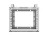 Lanberg OR10-2304-S 10" 4U 280x300 MAX:60kg nyitott mini szürke rack szekrény