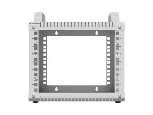 Lanberg OR10-2304-S 10" 4U 280x300 MAX:60kg nyitott mini szürke rack szekrény