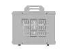 Lanberg OR10-2304-S 10" 4U 280x300 MAX:60kg nyitott mini szürke rack szekrény