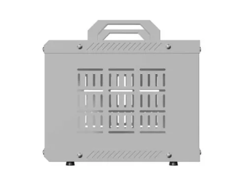 Lanberg OR10-2304-S 10" 4U 280x300 MAX:60kg nyitott mini szürke rack szekrény
