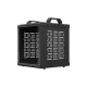 Lanberg OR10-2306-B 10" 6U 280x300 MAX:60kg nyitott mini fekete rack szekrény