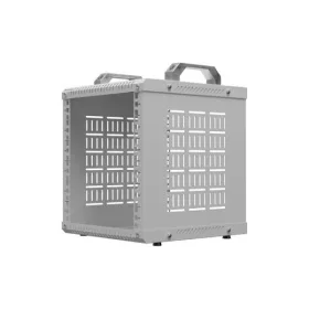   Lanberg OR10-2306-S 10" 6U 280x300 MAX:60kg nyitott mini szürke rack szekrény