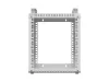 Lanberg OR10-2306-S 10" 6U 280x300 MAX:60kg nyitott mini szürke rack szekrény