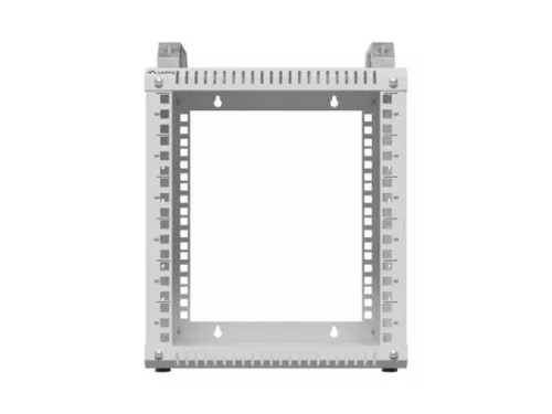 Lanberg OR10-2306-S 10" 6U 280x300 MAX:60kg nyitott mini szürke rack szekrény