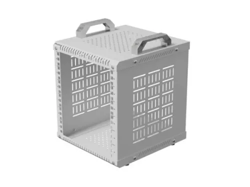 Lanberg OR10-2306-S 10" 6U 280x300 MAX:60kg nyitott mini szürke rack szekrény