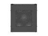 Lanberg OR10-2309-B 10" 9U 280x300 MAX:60kg nyitott mini fekete rack szekrény