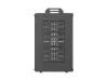 Lanberg OR10-2309-B 10" 9U 280x300 MAX:60kg nyitott mini fekete rack szekrény