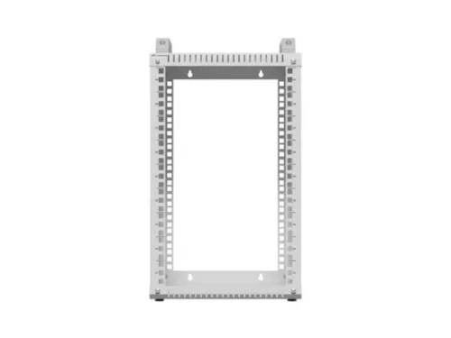 Lanberg OR10-2309-S 10" 9U 280x300 MAX:60kg nyitott mini szürke rack szekrény