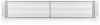 Ubiquiti UACC-RACK-PANEL-VENTED-2U 19" 2U OCD perforált ezüst takaró panel