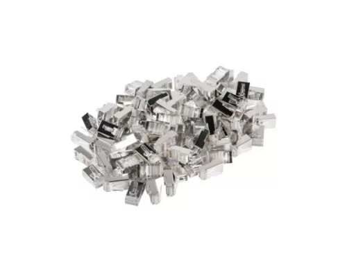 Lanberg PLS-5000 Cat.5e FTP RJ45 8P8C moduláris árnyékolt csatlakozó dugó 100db/csomag