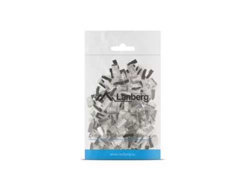 Lanberg PLS-5000 Cat.5e FTP RJ45 8P8C moduláris árnyékolt csatlakozó dugó 100db/csomag