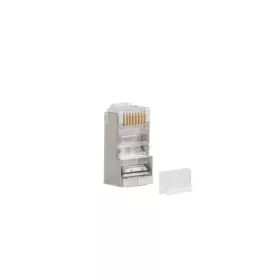   Lanberg PLS-6000 Cat.6 FTP RJ45 8P8C univerzális árnyékolt inzerteres csatlakozó dugó 100db/csomag