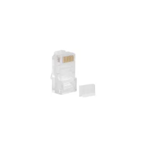   Lanberg PLU-6000 Cat.6 UTP RJ45 8P8C moduláris árnyékolatlan adapteres csatlakozó dugó 100db/csomag