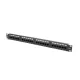 Lanberg PPU6-1024-B 19" 1U Cat.6 UTP 24port árnyékolatlan fekete patch panel