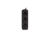 Lanberg PS0-03F-0150-BK 3x Schuko aljzat 10A 1.5m fekete elosztósor