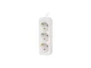 Lanberg PS0-03F-0150-W 3x Schuko aljzat 10A 1.5m fehér elosztósor