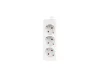 Lanberg PS0-03F-0150-W 3x Schuko aljzat 10A 1.5m fehér elosztósor
