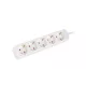 Lanberg PS0-05F-0150-W 5x Schuko aljzat 10A 1.5m fehér elosztósor
