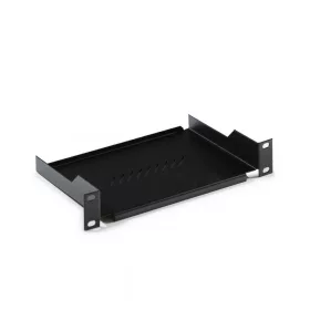 Triton RAB-UP-X01-C1 10" 1U 140mm fekete fix rack polc