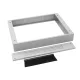 Triton RAC-PO-X88-XD 800x800mm szürke alapzat szűrővel