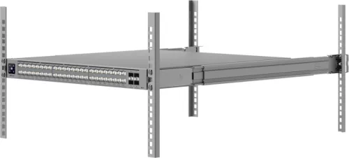 Ubiquiti UACC-RACK-RAILS-SLIDE 19" 1U 600-1066mm állítható acél ezüst rack sín készlet