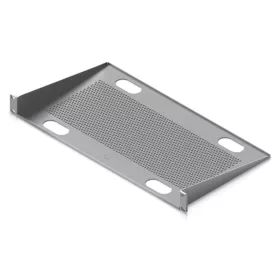   Ubiquiti UACC-RACK-SHELF-CLV 19" 1U 250mm mély MAX:20kg perforált ezüst rack polc