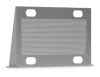 Ubiquiti UACC-RACK-SHELF-CLV 19" 1U 250mm mély MAX:20kg perforált ezüst rack polc
