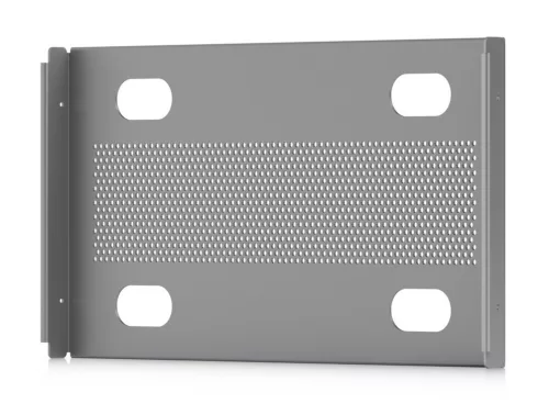 Ubiquiti UACC-RACK-SHELF-TL-SD 19" 1U 230mm mély MAX:20kg perforált ezüst csúsztatható rack polc U-Rack-6U-TL mini rack szekrényhez