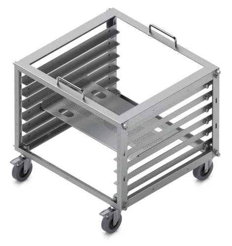Ubiquiti UACC-RACK-SHELF-TL-SD 19" 1U 230mm mély MAX:20kg perforált ezüst csúsztatható rack polc U-Rack-6U-TL mini rack szekrényhez