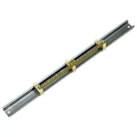   Triton RAX-MS-X84-X1 19" Földelő sín DIN sínre szerelt kivitelben vízszintes 36 kapoccsal