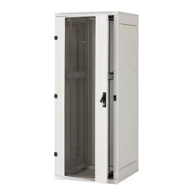   Triton RMA-42-A88-CAY-N1 19" 42U 800x800mm biztonsági üvegajtóval teherbírás 800kg szürke álló rack szekrény