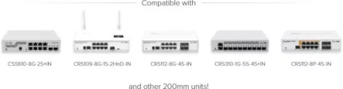 MikroTik RMK-2/10 1U Dual 19/10 Rack kit