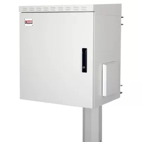   Lande LN-SBO-IP5509U6060-LG SAFEbox 19" 9U 600x600 kültéri szürke fali rack szekrény