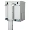 Lande LN-SBO-IP5516U6045-LG SAFEbox 19" 16U 600x450 kültéri szürke fali rack szekrény