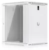Ubiquiti UACC-RACK-12U-WALL-450-G 19" 12U 635x550x450mm MAX:50kg üvegajtós fehér fali rack szekrény