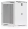 Ubiquiti UACC-RACK-12U-WALL-450-P 19" 12U 635x550x450mm MAX:50kg perforált ajtós fehér fali rack szekrény