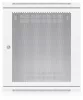 Ubiquiti UACC-RACK-12U-WALL-450-P 19" 12U 635x550x450mm MAX:50kg perforált ajtós fehér fali rack szekrény