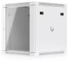 Ubiquiti UACC-RACK-12U-WALL-600-G 19" 12U 635x598x600mm MAX:80kg üvegajtós fehér fali rack szekrény
