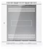 Ubiquiti UACC-RACK-12U-WALL-600-G 19" 12U 635x598x600mm MAX:80kg üvegajtós fehér fali rack szekrény