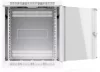 Ubiquiti UACC-RACK-12U-WALL-600-G 19" 12U 635x598x600mm MAX:80kg üvegajtós fehér fali rack szekrény