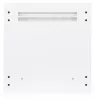 Ubiquiti UACC-RACK-12U-WALL-600-G 19" 12U 635x598x600mm MAX:80kg üvegajtós fehér fali rack szekrény