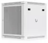 Ubiquiti UACC-RACK-12U-WALL-600-P 19" 12U 635x598x600mm MAX:80kg perforált ajtós fehér fali rack szekrény