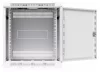 Ubiquiti UACC-RACK-12U-WALL-600-P 19" 12U 635x598x600mm MAX:80kg perforált ajtós fehér fali rack szekrény