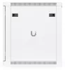 Ubiquiti UACC-RACK-12U-WALL-600-P 19" 12U 635x598x600mm MAX:80kg perforált ajtós fehér fali rack szekrény