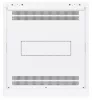 Ubiquiti UACC-RACK-12U-WALL-600-P 19" 12U 635x598x600mm MAX:80kg perforált ajtós fehér fali rack szekrény