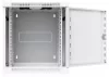 Ubiquiti UACC-RACK-12U-WALL-SW-P 19" 12U 639x600x703mm MAX:80kg perforált ajtós fehér kétrészes fali rack szekrény